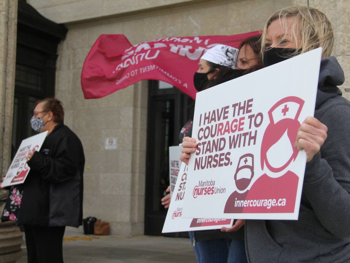 The need for nurses remains great in Manitoba, despite the continued push to recruit and retain more reinforcements.  (Ian Froese/CBC - image credit)