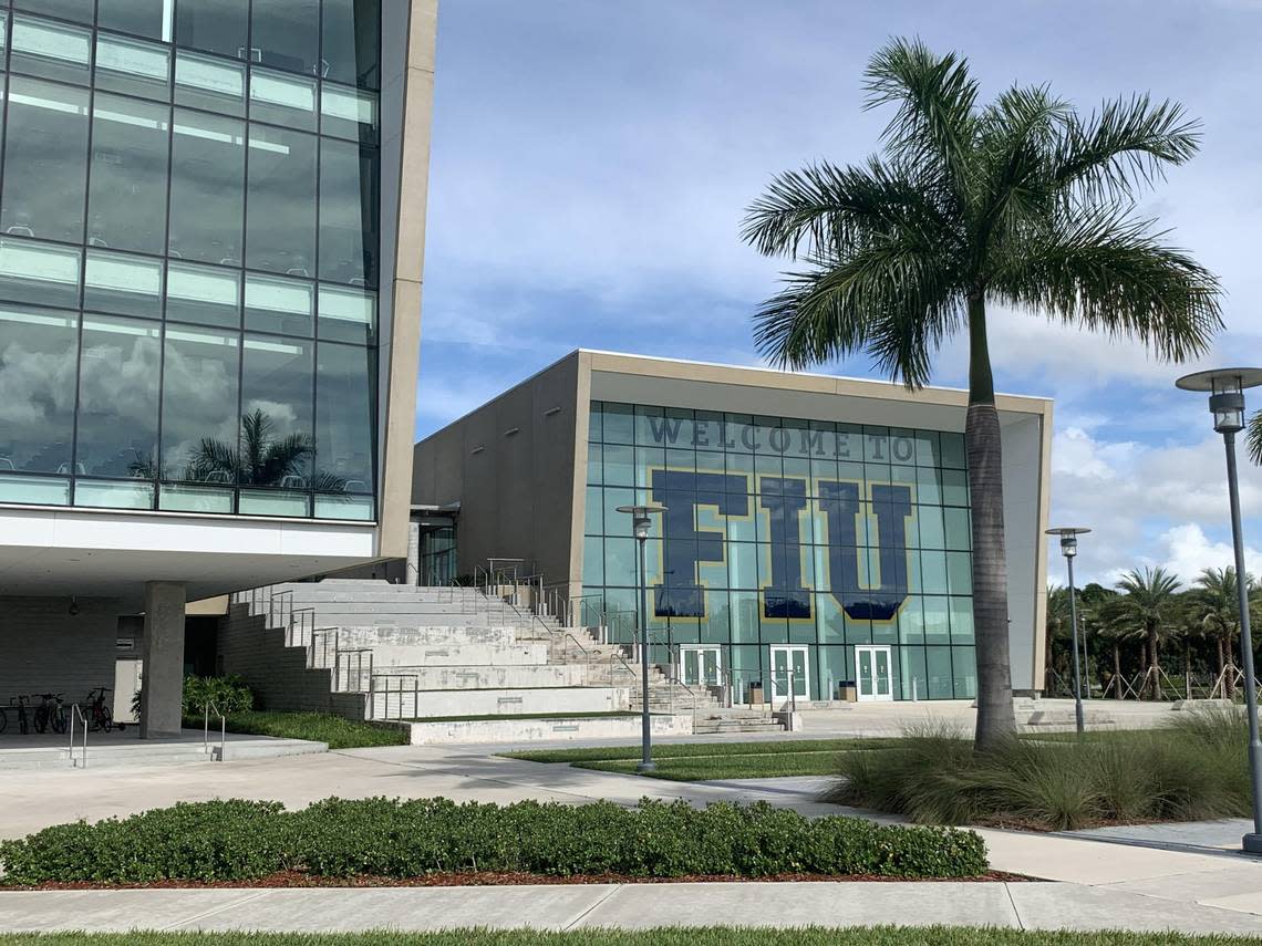 A file photo of Florida International University’s main campus on Southwest Eighth Street.