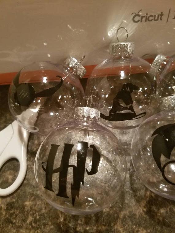 Harry Potter Inspired Christmas Tree Ornaments