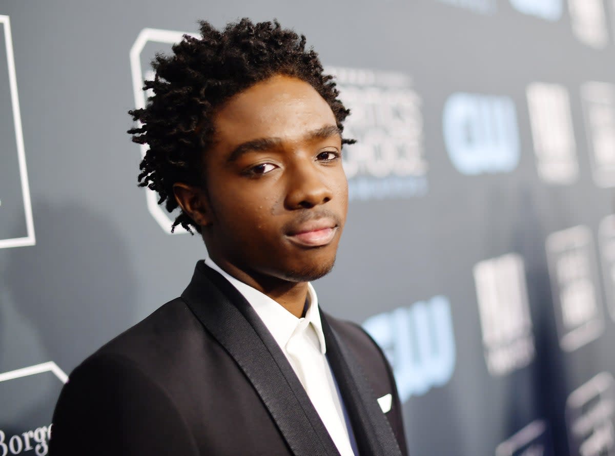 Caleb McLaughlin has spoken out about the racism he receives from Stranger Things fans  (Getty Images )