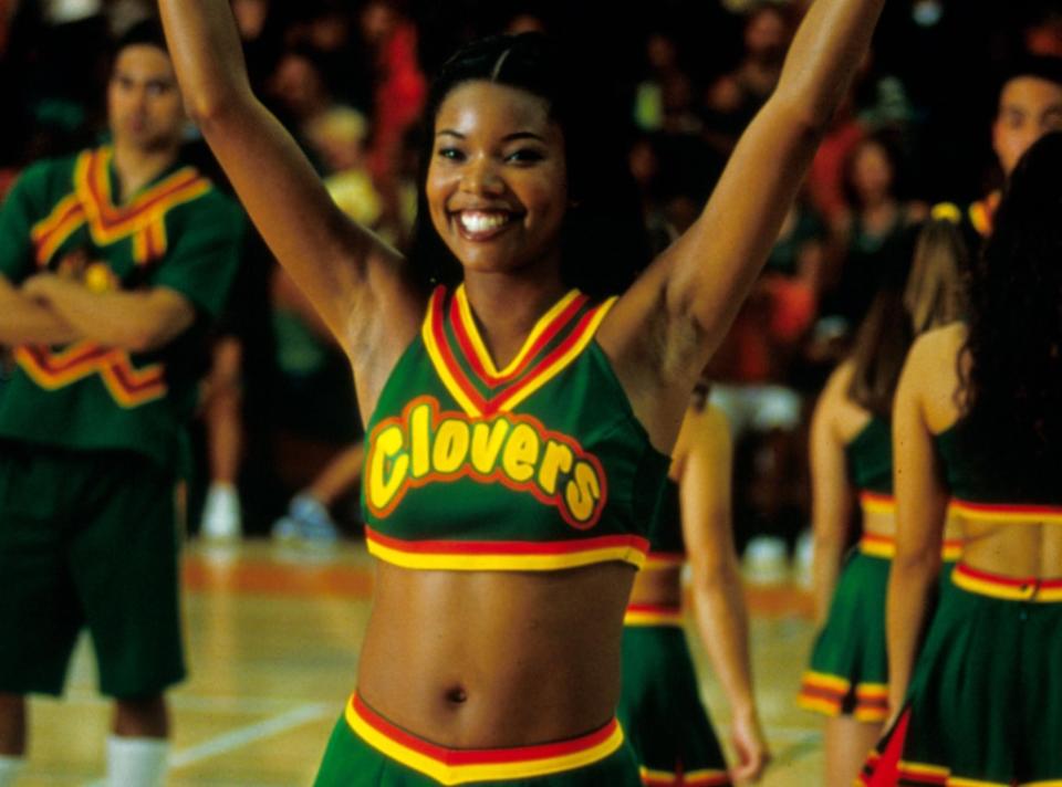 <p>14. Most of the cast went through a four-week cheerleading boot camp prior to filming. </p> <p>"Not only did we have to learn the dance routine and the cheers, but we also did all our own stunts," <strong>Nicole Bilderback</strong>, who played Toros member Whitney, told <a href="https://www.bustle.com/articles/105461-bring-it-on-star-nicole-bilderback-talks-cheer-boot-camp-where-w-w-whitney-is-15-years" rel="nofollow noopener" target="_blank" data-ylk="slk:Bustle;elm:context_link;itc:0;sec:content-canvas" class="link ">Bustle</a>. "So we had to learn the pyramids; we had to build up strength for that. We had to learn all the tosses. We learned all that stuff. So it was eight hours a day, and we'd get a lunch break. It was tough. It was a lot of work."</p> <p>15. Securing the rights to Warrant's "Cherry Pie" for a small portion of the auditions montage would cut out a significant amount of the film's tight $10 million budget. </p> <p>"My memory was that it cost $40,000," Reed recalled in his <a href="https://www.buzzfeed.com/jarettwieselman/your-school-has-no-gymnastics-team-this-is-a-last-resort" rel="nofollow noopener" target="_blank" data-ylk="slk:Buzzfeed;elm:context_link;itc:0;sec:content-canvas" class="link ">Buzzfeed</a> interview. "That was the single biggest music cue and expense we had in the movie."</p>