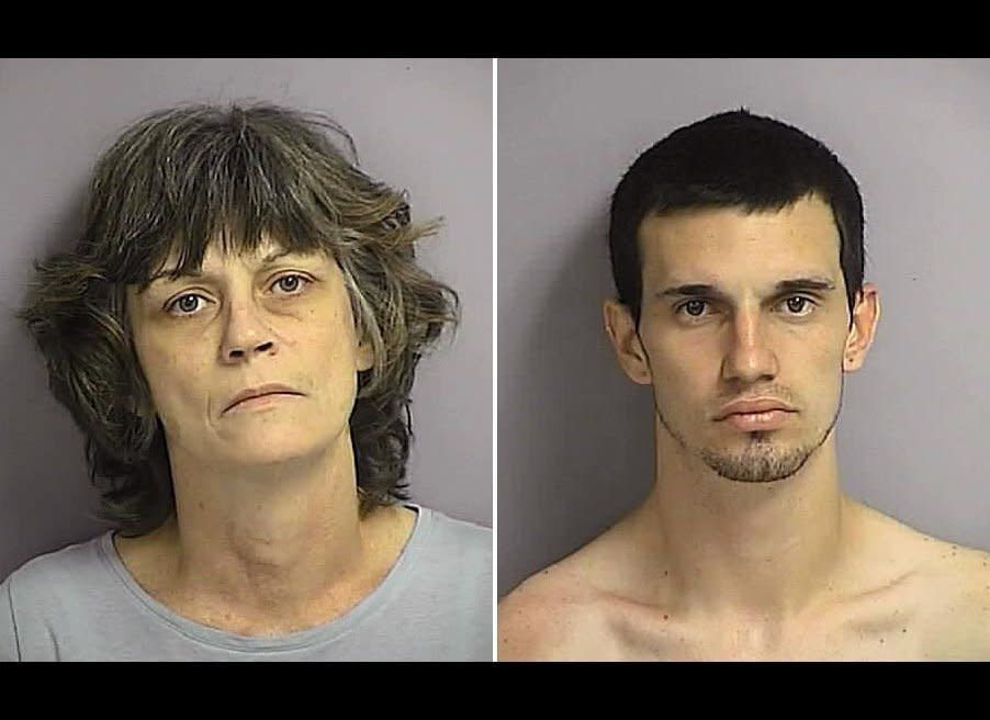 A Florida mother served as the getaway driver when her 20-year-old son robbed a convenience store, according to authorities. Police in St. Cloud say Cindy M. Willison, 47, waited in the parking lot of a Cumberland Farms store and picked up her son, Angelo J. Palmieri, after he held up the shop on March 23.  