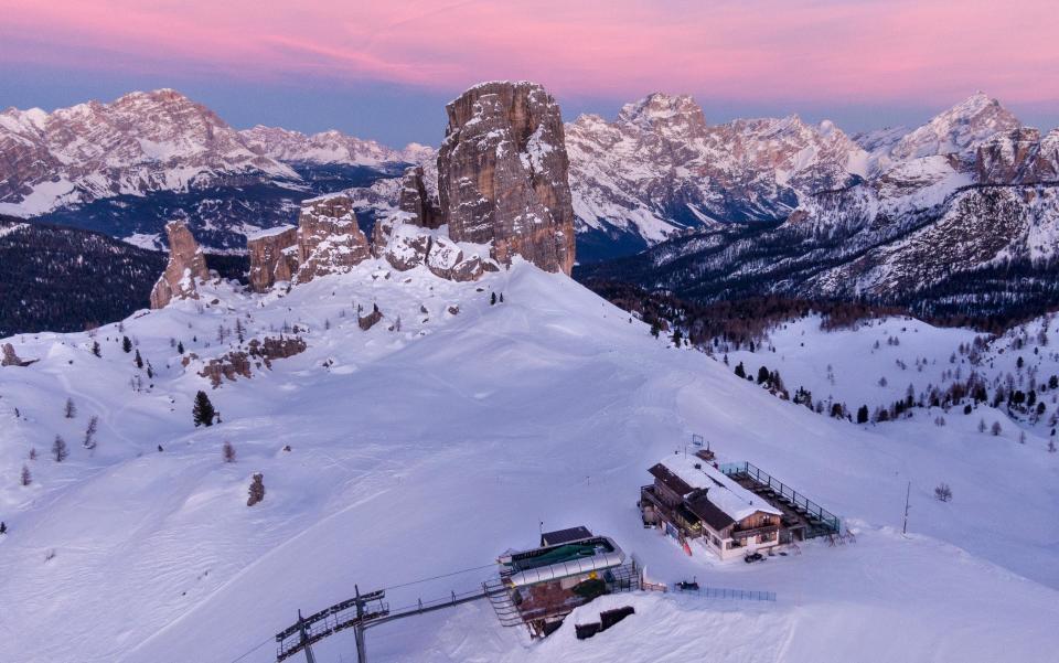 cortina d'ampezzo slopes