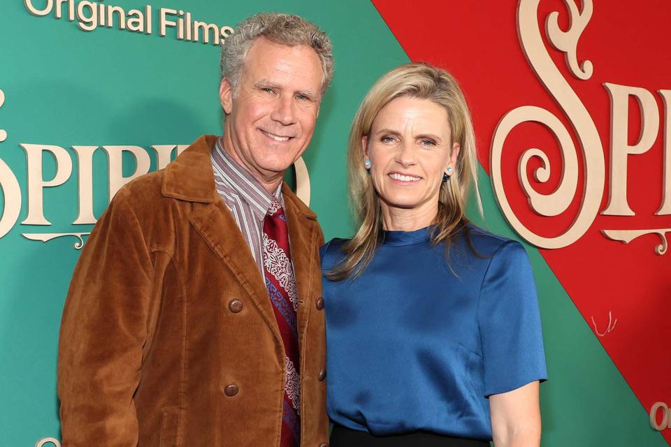 <p> Dia Dipasupil/GA/The Hollywood Reporter via Getty</p> Will Ferrell and Viveca Paulin