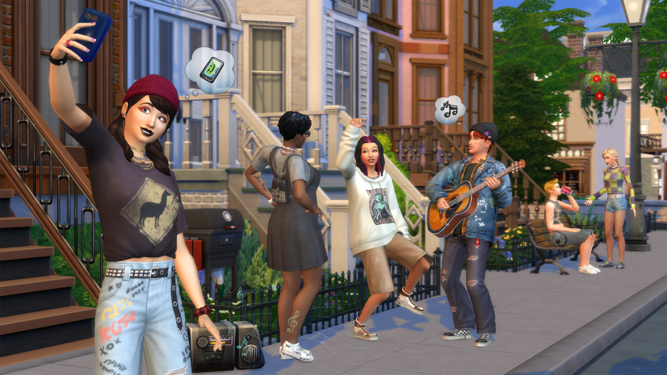 the sims 4 grunge revival kit