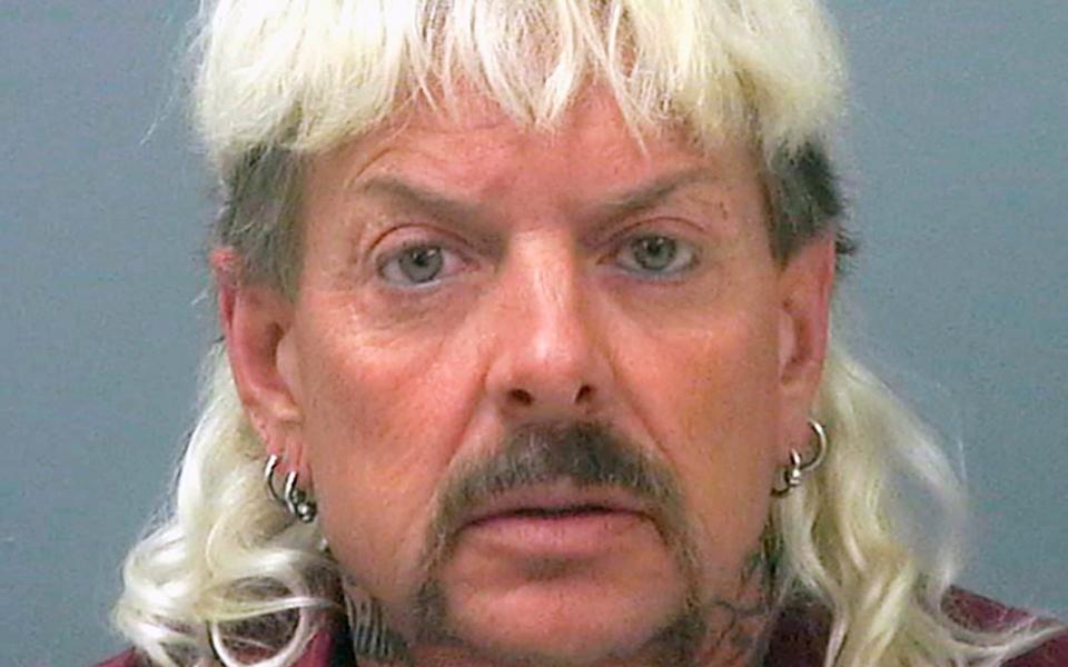 Mug shot: Joe Exotic in Santa Rosa County Jail - AP