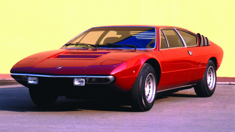 The Lamborghini Urraco.