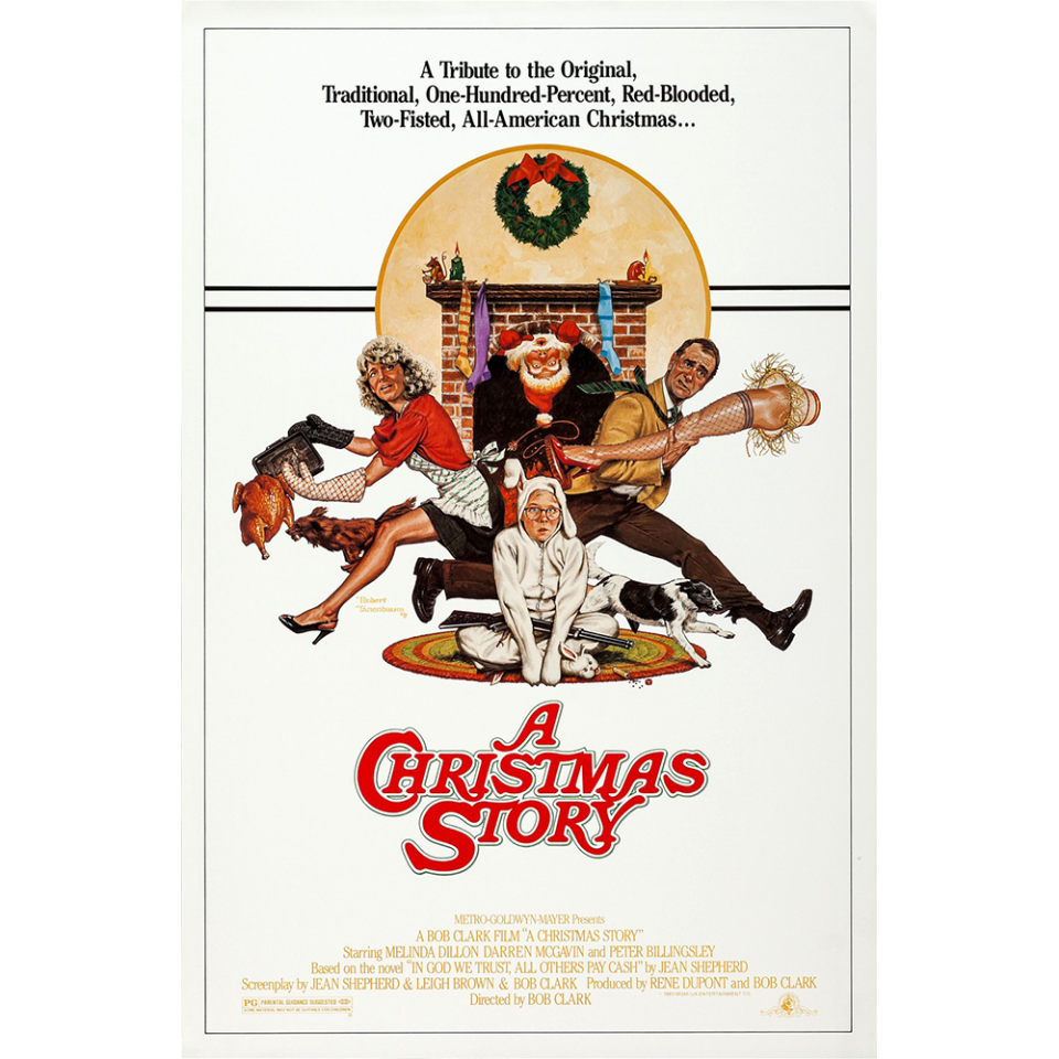 a christmas story movie poster
