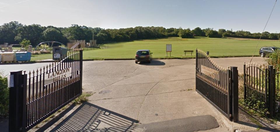 The boy was attacked in Langdon Hills recreation ground in Essex (Google Maps)