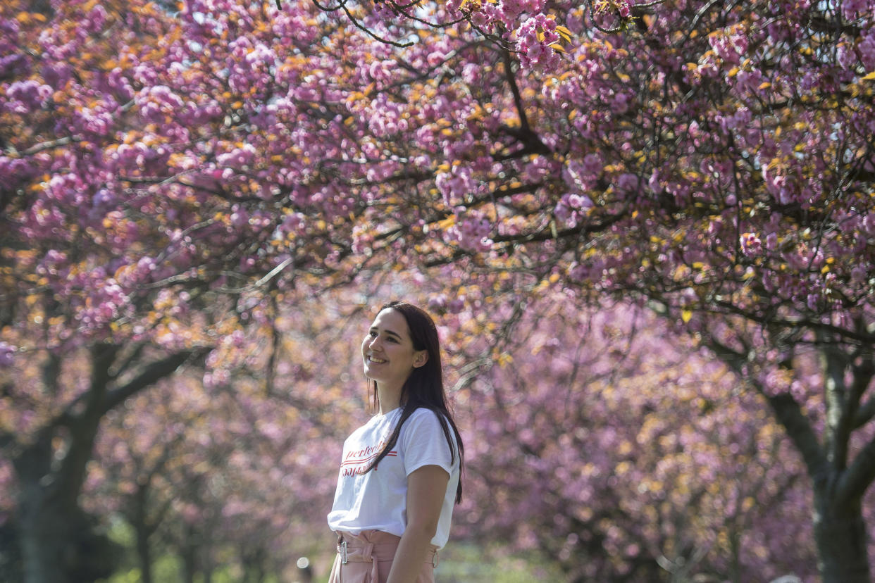 Temperatures reached 29C in London last week (Picture: PA)