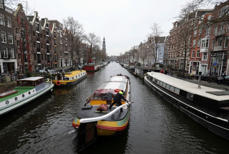 FILE PHOTO: General view of Amsterdam canals