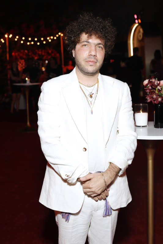 Benny Blanco at Selena Gomez's Rare Impact Fund benefit supporting youth mental health in October 2023<p>Stefanie Keenan/Getty Images for Rare Impact Fund</p>