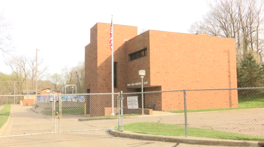 The Grand Ledge wastewater treatment plant. (WLNS)