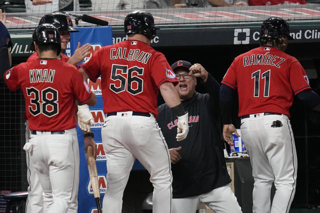 Hot-hitting first baseman-DH tries to do something every day to help the  Guardians win 