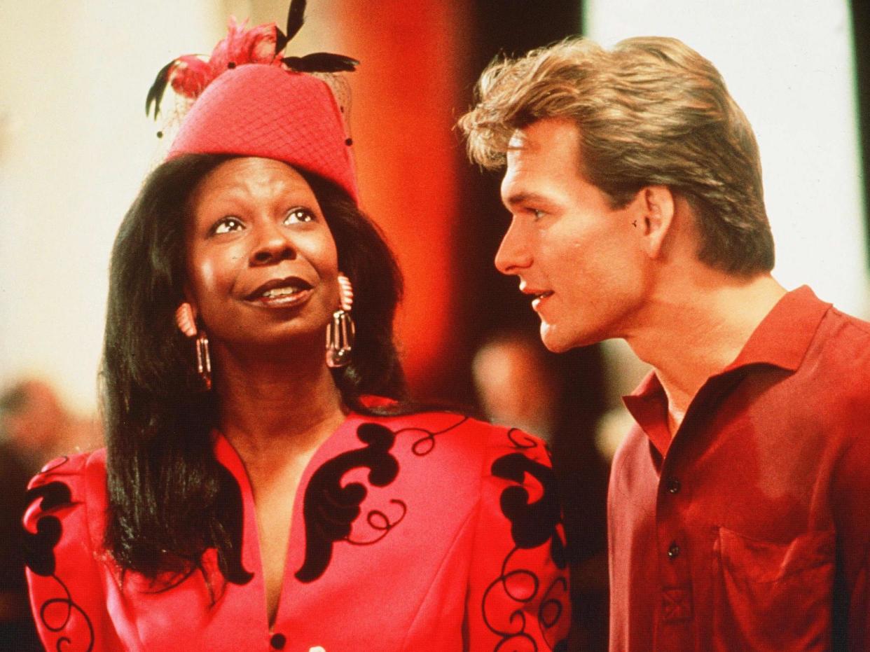 Whoopi Goldberg and Patrick Swayze in 'Ghost': Rex Features