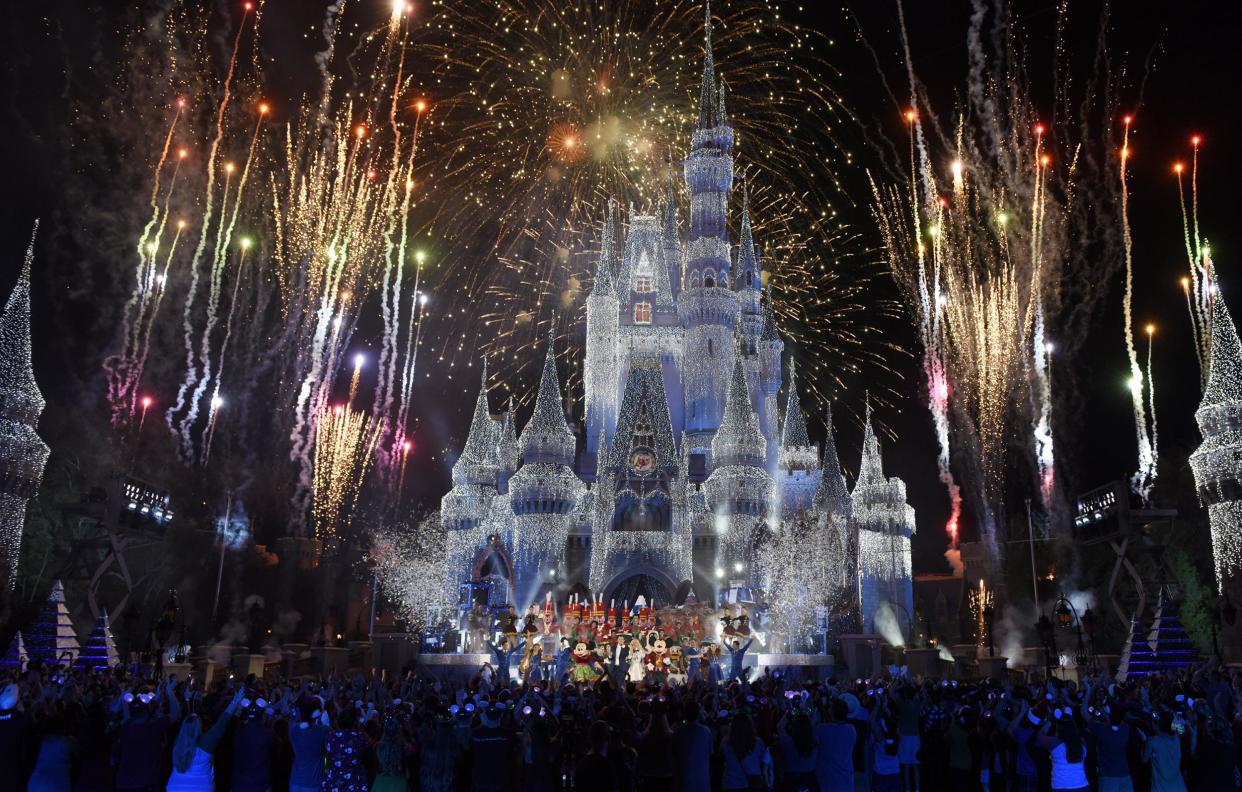 The magic castle at Disney World, Florida: Getty images