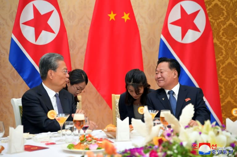 Zhao met North Korean counterpart Choe Ryong Hae in Pyongyang to discuss cooperation (STR)