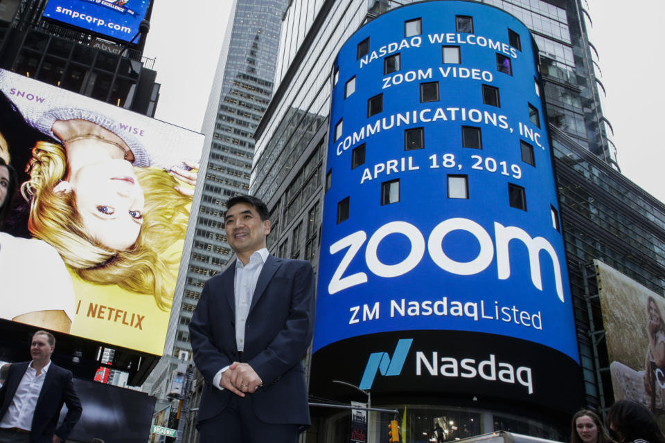 Video Conferencing Software Zoom Goes Public On Nasdaq Exchange