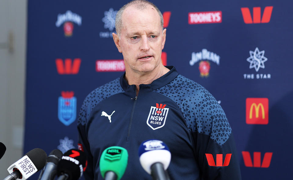 NSW Blues coach Michael Maguire.