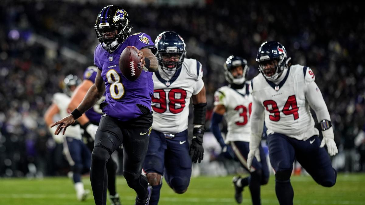 Lamar Jackson sends Baltimore Ravens one step from Super Bowl - Yahoo Sports