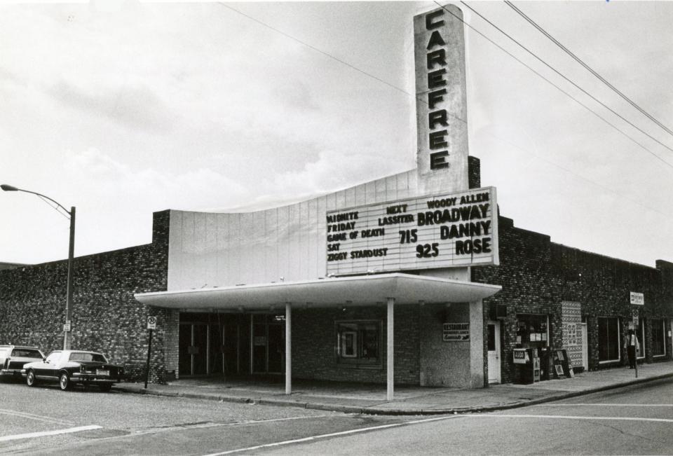 5/4/84 - The Carefree Theatre in West Palm Beach on S. Dixie Hwy.