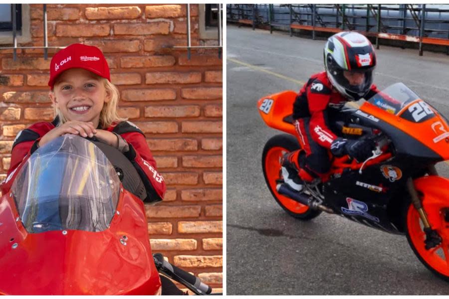 Muere a los 9 años, Lorenzo Somaschini, joven promesa del motociclismo