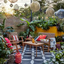 <p> Simply repositioning the furniture can alter the garden layout – instantly refreshing the space, making it feel like new by creating a different perspective. Non-fixed outdoor seating allows you to change things up at your leisure, and solar powered fairy lights are easy to move and re-drape as the mood takes you. </p>