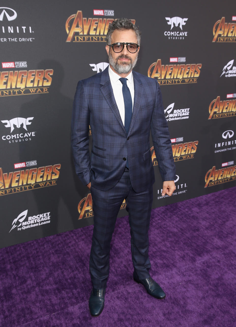 Mark Ruffalo at the LA premiere of ‘Avengers: Infinity War’