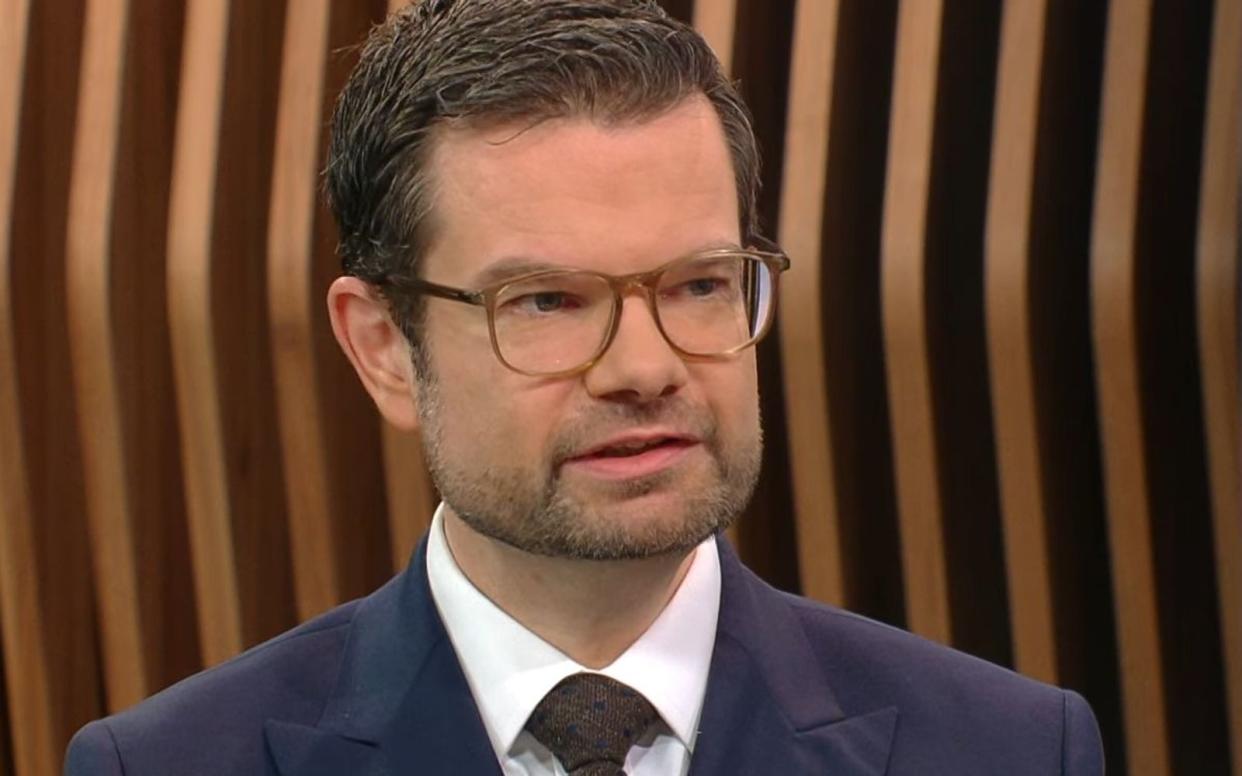 Im ZDF-"Morgenmagazin" nahm Justizminister Marco Buschmann das geplante Selbstbestimmungsgesetz in Schutz: "Wir wollen einer kleinen Gruppe von Menschen helfen, für die das eine große Bedeutung hat." (Bild: ZDF)