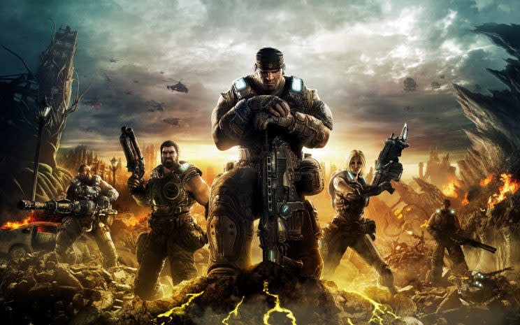 Gears of War... coming to a big screen near you - Credit: Microsoft