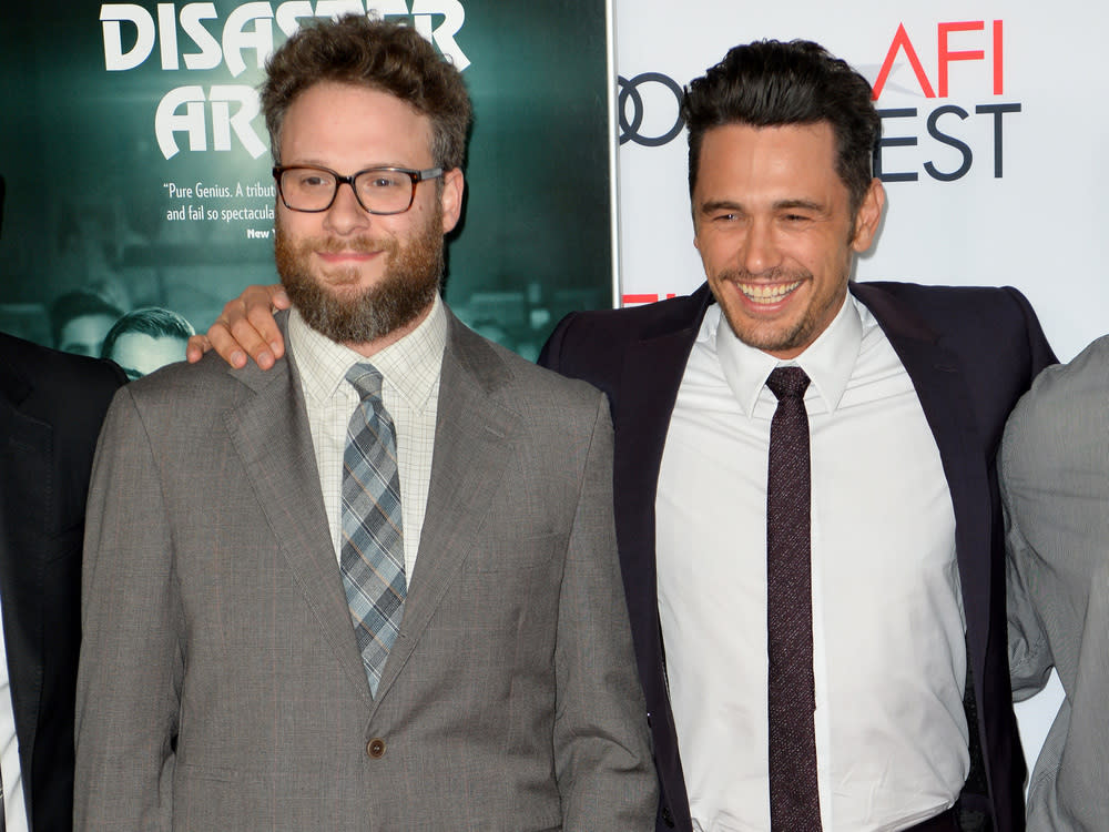 Seth Rogen (l.) und James Franco im Jahr 2017. (Bild: Featureflash Photo Agency/Shutterstock.com)