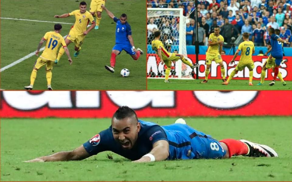Dimitri Payet France Romania Euro 2016 goal