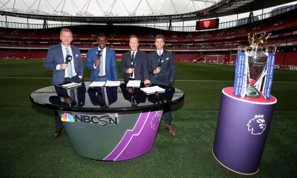 Arlo White, Robbie Earle, Lee Dixon and Kyle Martino