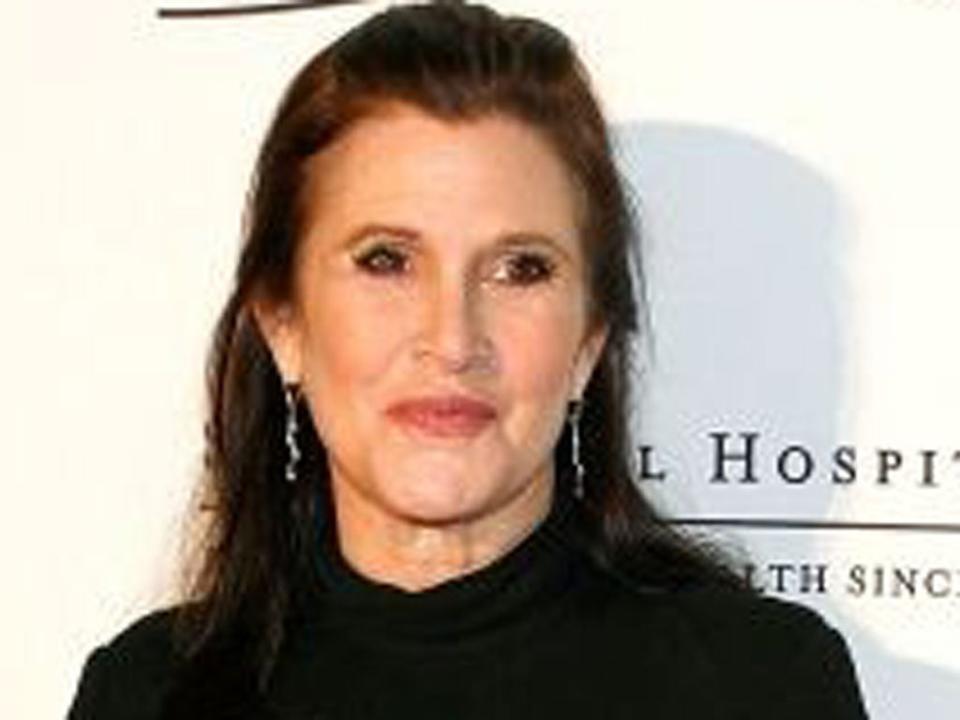 Carrie Fisher swiftly became known for her comic timingGetty Images