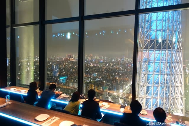 浪漫指數破表 天空LOUNGE TOP of TREE離晴空塔最近的高樓景觀餐廳