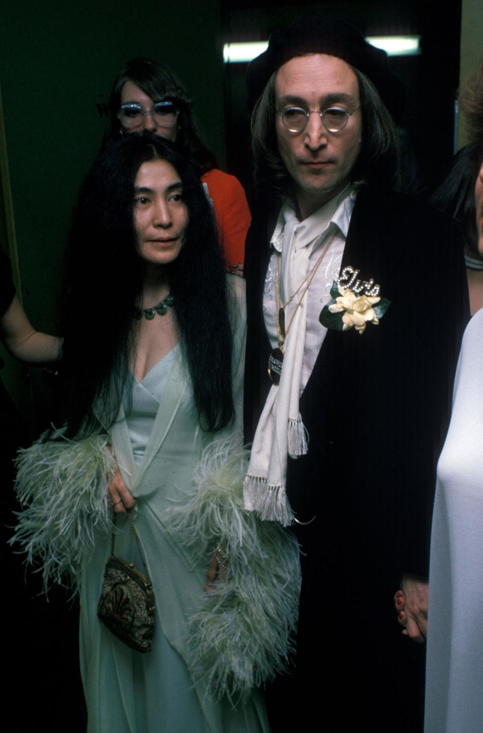 John Lennon and Yoko Ono, 1975