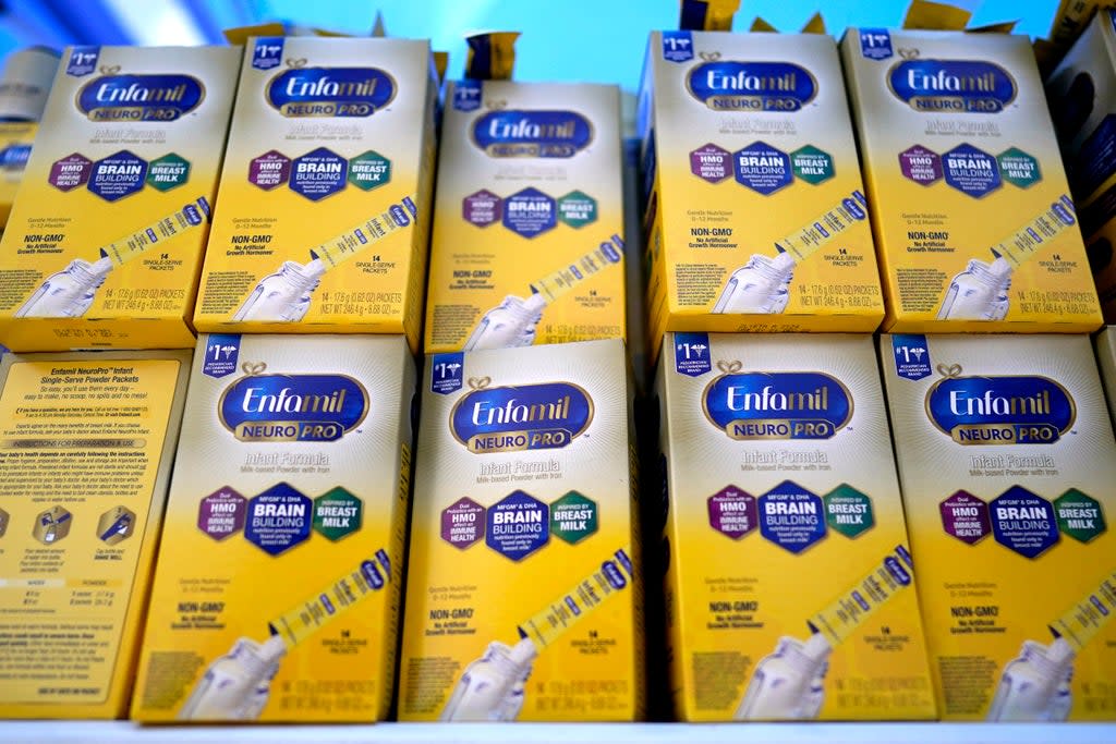 Baby Formula Shortage (Copyright 2022 The Associated Press. All rights reserved.)