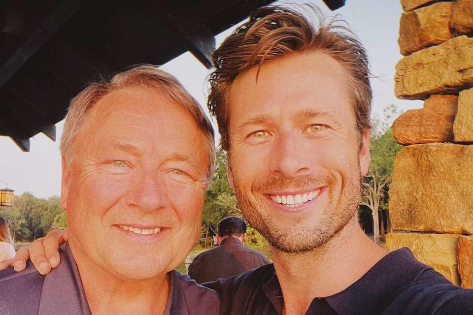 <p>Glen Powell/Instagram</p> From Left: Glen Powell Sr. and Glen Powell