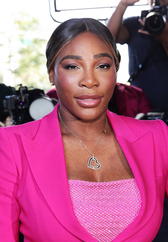 Closeup of Serena Williams