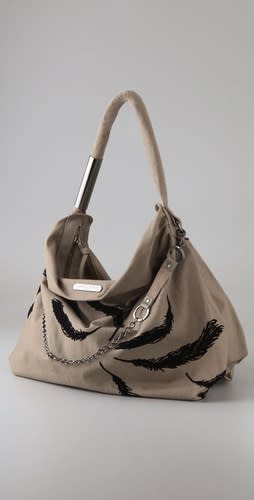 Feather graphic on washable canvas, Shopbop, $165