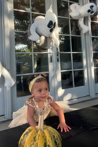 <p>Alyssa Scott/Instagram</p> Nick Cannon and Alyssa Scott's daughter Halo