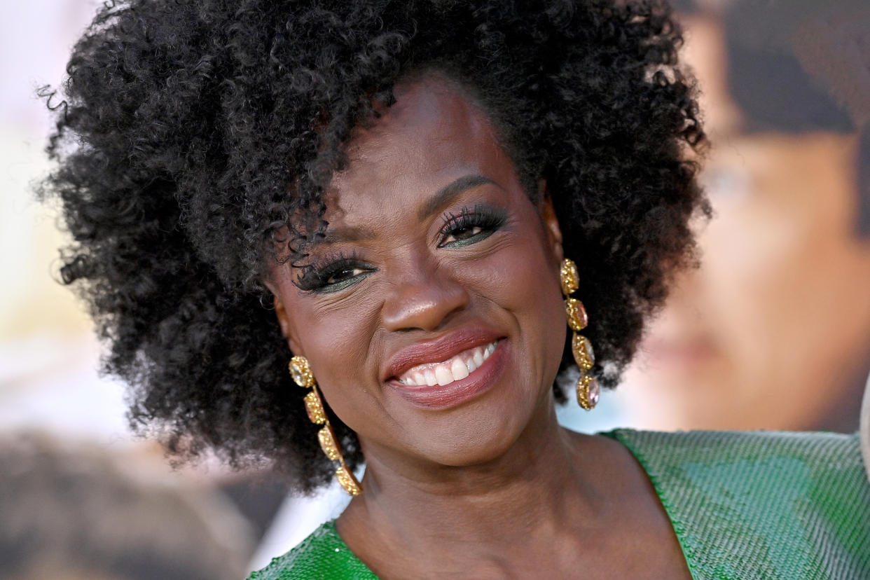 LOS ANGELES, CALIFORNIA - MARCH 27: Viola Davis attends the Amazon Studios' World Premiere of 