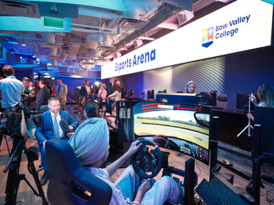 Bow Valley College opens Calgary's first esports arena. (CNW Group/Bow Valley College)