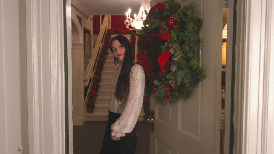 Elvis' granddaughter, actor Riley Keough, invites fans "to experience firsthand the magic that is Christmas at Graceland."