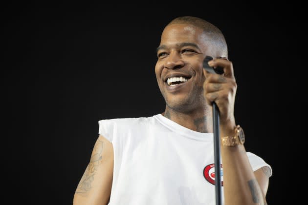 Kid Cudi performs onstage during Weekend 2 at Coachella on April 21, 2024 in Indio, California.  - Credit: Scott Dudelson/Getty Images for Coachella