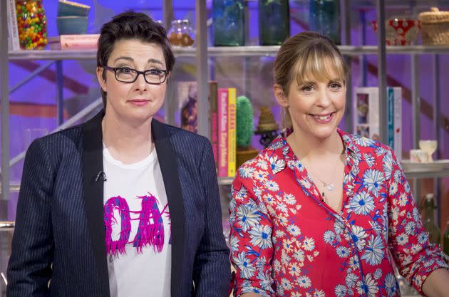 Mel and Sue on their short-lived ITV daytime show in 2015 (Photo: S Meddle/ITV/Shutterstock)