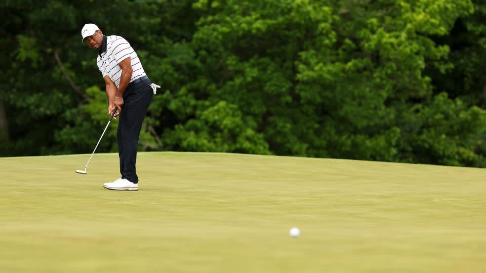 Woods was derailed by a grueling start. - Scott Taetsch/PGA of America/Getty Images