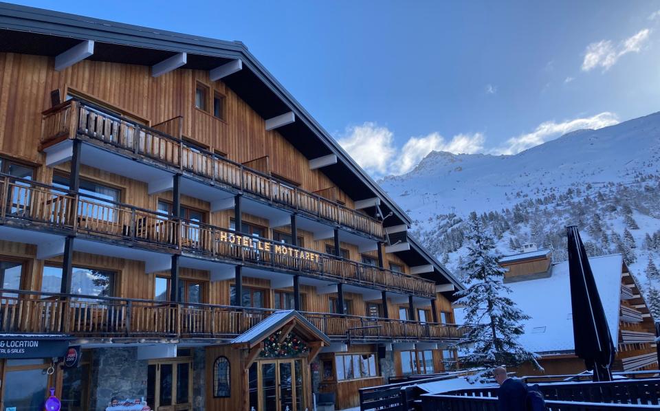 Hotel Le Mottaret, Meribel ski resort, France