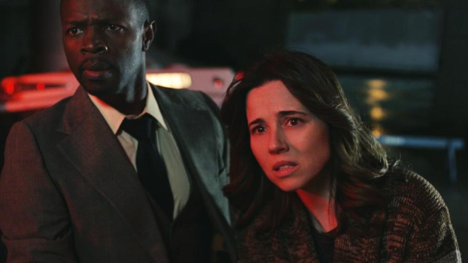 Sean Patrick Thomas and Linda Cardellini in The Curse of La Llorona