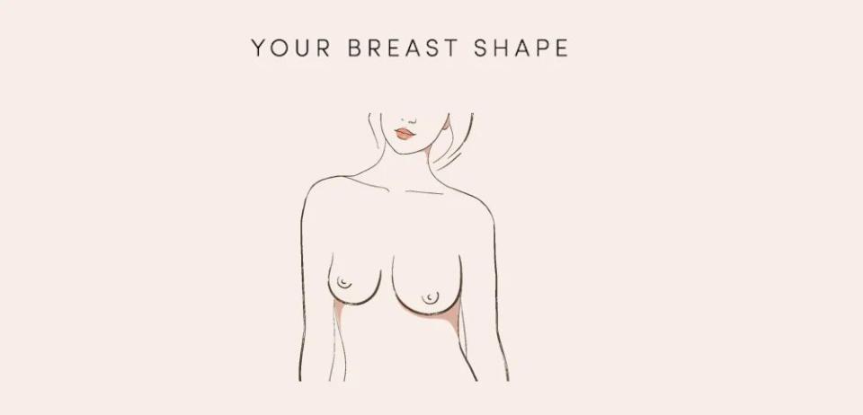 illustration of woman with asymmetricboobs